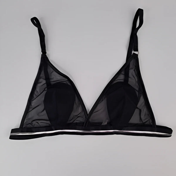 TRANSPARENT PADDED BRA & PANTY SET