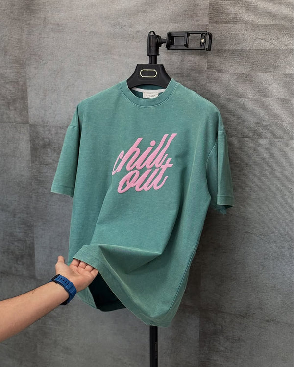CHILL OUT DROP SHOULDER SUMMER TEES