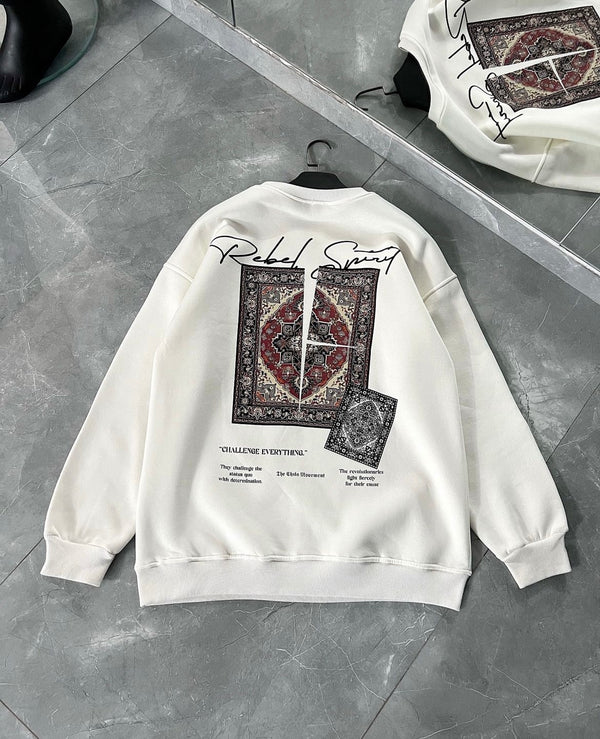 BACK STYLE SWEATSHIRT