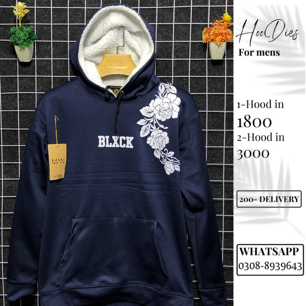 Flower article hoodie