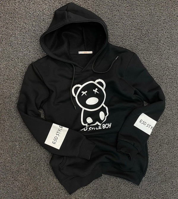 BEAR LAUGHING HOODIE