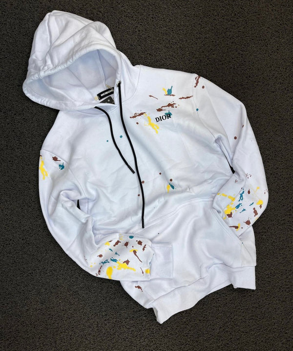 RANDOM COLOUR PAINT HOODIE