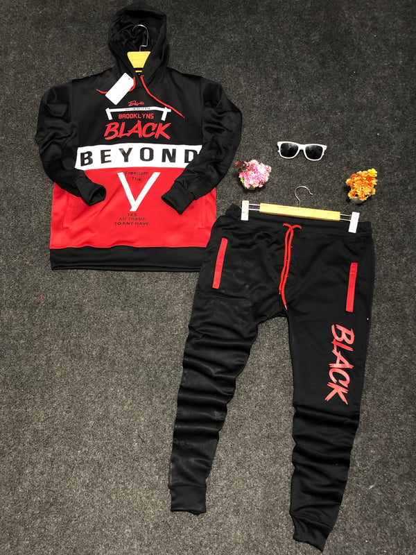 Multi Color Cross panel Tracksuit
