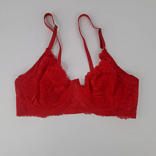PREMIUM ROSY RED BRA & PANTY SET