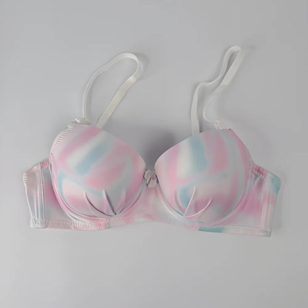LIGHT PINK RAINBOW BRA & PANTY SET