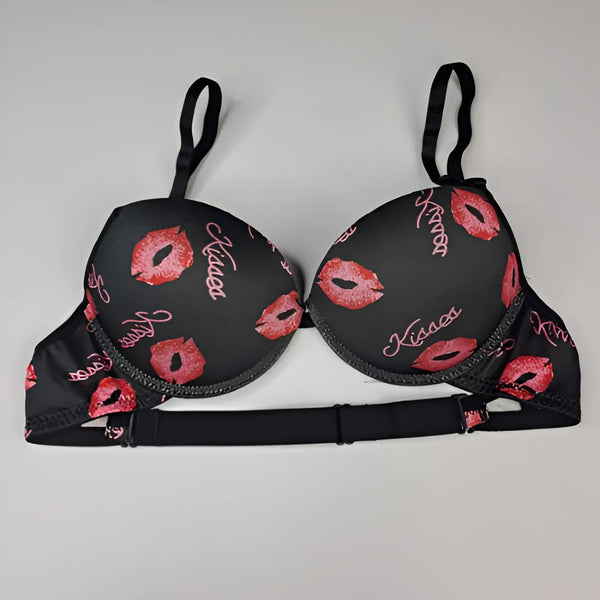 LIPS PRINTED BRA & PANTY SETS